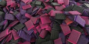 STEEL WIRE SPONGE SCRUBBER