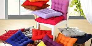 Plain Cotton Chair Cushion