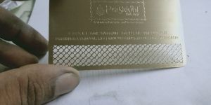 Metal Visiting Card