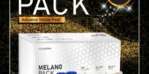 Melano Pack Yellow peel cream for whitening Glow & skin Lightening