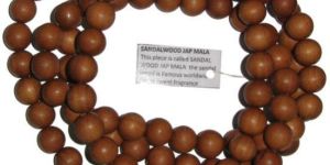 A0367 - Sandal Wood Rosary Mala 108 Beads