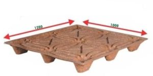 VIR Compressed Wood Pallets 1200 X 1000