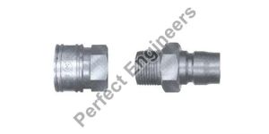 Aluminium Straight through QRC