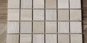 Beige Mosaic Tiles