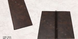 Leatherette Beverage Menu Folder