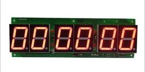 Digital Stopwatch Circuit Board