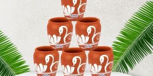 200 Ml Clay Glass Set