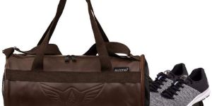 Leatherette Gym Bag