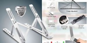 Folding Metal Laptop Stand
