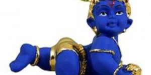 Brass Laddu Gopal Statue