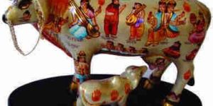 Nandani Kamdhenu Cow Statue