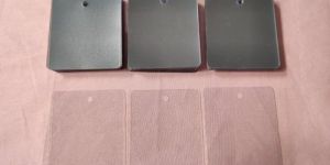 Transparent Plastic Hang Tag