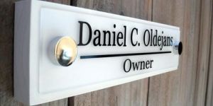 Acrylic Name Plate