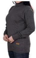 Ladies Mock Turtleneck Sweater