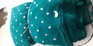 Sequence Embroidery Net Dupatta Fabric