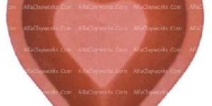 HEART SHAPED CLAY DIYA
