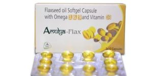 Flaxseed Softgel Capsule