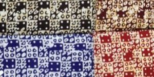 Cotton Batik Printed Fabric