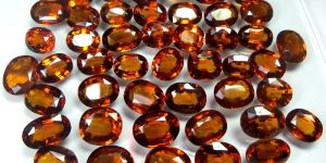 Hessonite Garnet Cut Stones