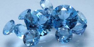 Round Cut Aquamarine