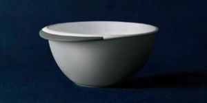 2000 Ml White Mixing Plastic Bowl