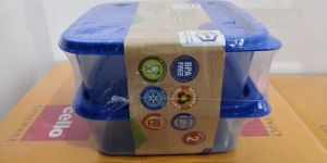 500 Ml X 2 Plastic Container