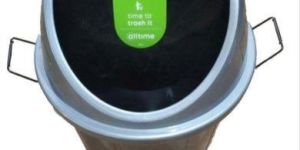 60 Litre Plastic Swing Bin