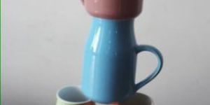 Bottle Ceramic Mug
