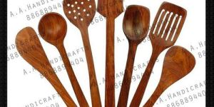 Neem Wood Spatula Set