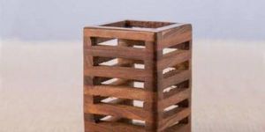 Sheesham Wooden Pen Stands