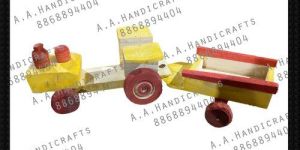 Tractor Trolley Type Wooden Toy