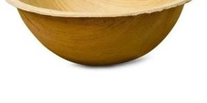 5 Inch Round Areca Leaf Bowl