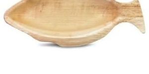 Fish Shaped Areca Leaf Plates