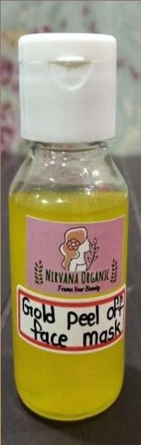 Nirvana Organic Gold Peel off Face Mask