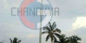 Polygonal Lighting Pole