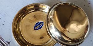 Brass Halwa Plate