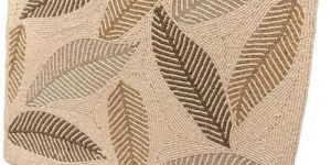 16.5X12.5 Inch Glass Beaded Table Mat