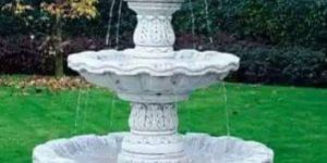 White Marble Fountain