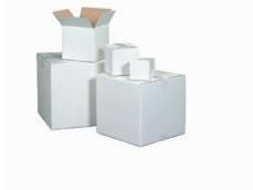 White Duplex Corrugated Box