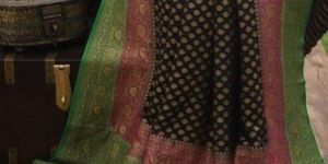 Georgette Banarasi Silk Saree