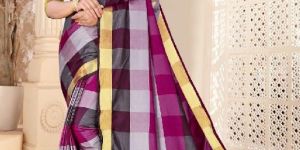 Cotton Silk Saree Latest Design