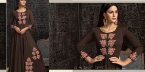 Ladies Long Dress Design