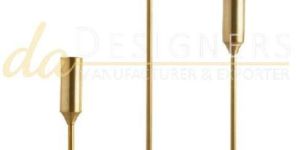 Brass Plated Candle Stand