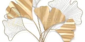 Golden Leaves Wall Art