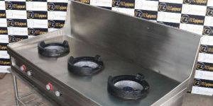 3 Burner Chinese Cooking Range