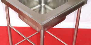 Single Sink with Bottom Shelf