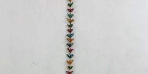 30 Pcs Chunri Printed Bird Hanging Toran