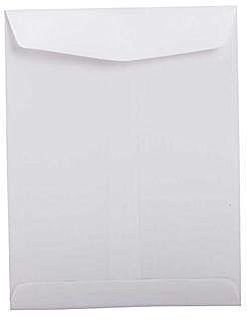 White Paper Envelope