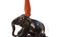 Carved Elephant Table