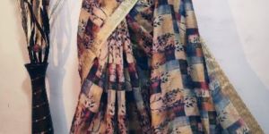 Handloom Printed Sarees